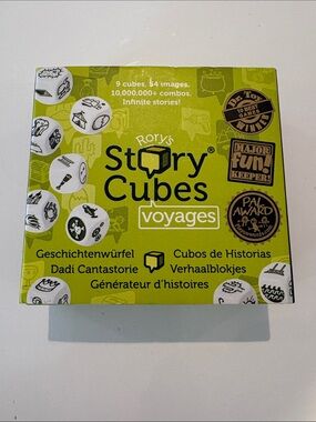 Rory's Story Cubes Voyages - Lime Green Story Dice creativity game